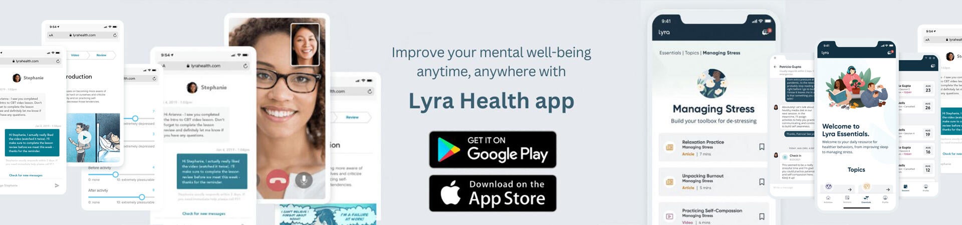 Improve Your Mental Well-being with the Lyra Health app